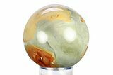 Polished Polychrome Jasper Sphere - Madagascar #280471-1